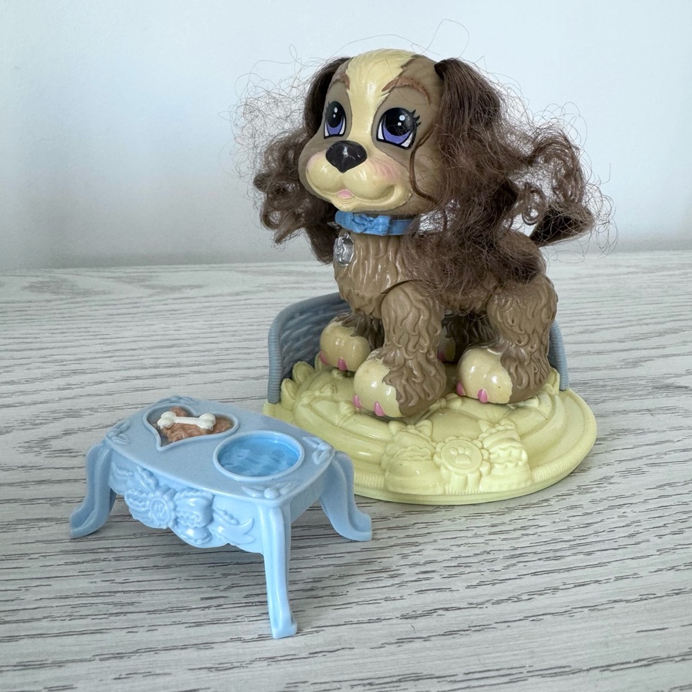 Fisher-Price Snap 'N Style Pets Coco the Cocker Spaniel toy - 2008 AS IS